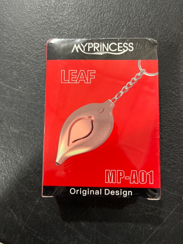 Photo 1 of MYPRINCESS All-Metal Personal Alarm, 125DB+ Leaf Shape All-Metal Safe Sound Personal Alarm for Women Keychain with LED Light, Emergency Alarm for Kids & Elderly & Runner (MP-A01 Silver)
