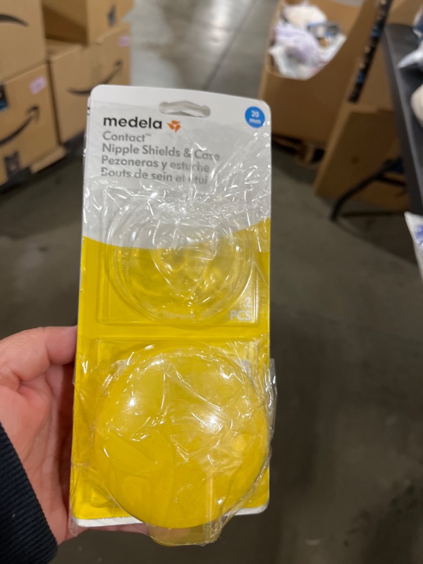 Photo 3 of 2 PACK- Medela Latch & Protect Bundle | 2 Count 20mm Small Nipple Shields with Carrying Case & Purelan Lanolin Nipple Cream | Purelan to Protect Against Cracked Nipples | Shields to Support Latch Issues Shields with Case & Lanolin 20mm