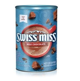 Photo 1 of 2 PACK- Swiss Miss Milk Chocolate Flavored Hot Cocoa Mix 45.68 Oz Canister EXP APRIL 3. 2025