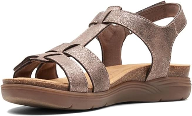 Photo 1 of Clarks Women's April Cove Flat Sandal SIZE 8 