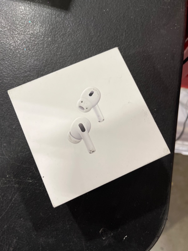 Photo 1 of Apple AirPods Pro (2nd Generation) Wireless Ear Buds with USB-C Charging, Up to 2X More Active Noise Cancelling Bluetooth Headphones, Transparency Mode, Adaptive Audio, Personalized Spatial Audio USB-C Without AppleCare+- FACTORY SEALED BOX. 