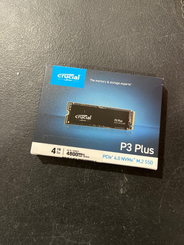 Photo 2 of P3 Plus 4TB Internal SSD PCIe Gen 4 x4  NVMe