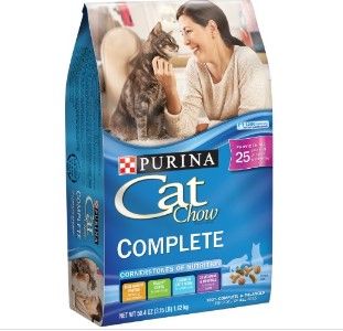 Photo 1 of 3 PACK- Purina Cat Chow High Protein Dry Cat Food Complete 3.15 Lb. Bag EXP APRIIL 2024