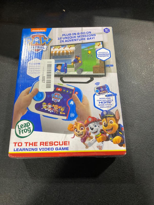 Photo 2 of LeapFrog PAW Patrol: To The Rescue! Learning Video Game