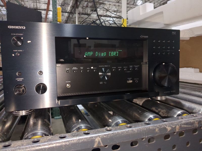 Photo 2 of **FOR PARTS ONLY** Onkyo TX-RZ50 9.2-Channel THX Certified AV Receiver
Works with Alexa, THX Certified Select theater-reference sound, Experience lag-free gameplay, Dolby Atmos and DTS:X, Dolby Atmos Height Virtualizer, Unleash the IMAX Enhanced experienc