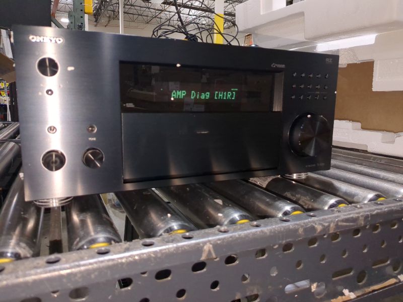 Photo 3 of **FOR PARTS ONLY** Onkyo TX-RZ50 9.2-Channel THX Certified AV Receiver
Works with Alexa, THX Certified Select theater-reference sound, Experience lag-free gameplay, Dolby Atmos and DTS:X, Dolby Atmos Height Virtualizer, Unleash the IMAX Enhanced experienc