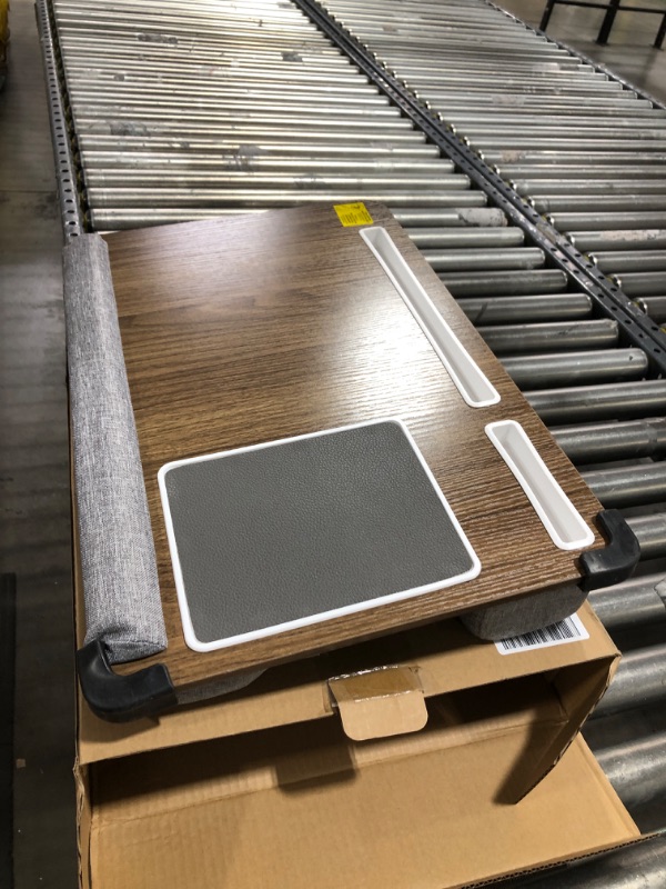 Photo 1 of HUANUO Lap Desk - Fits up to 17 inches Laptop Desk, Built in Mouse Pad & Wrist Pad