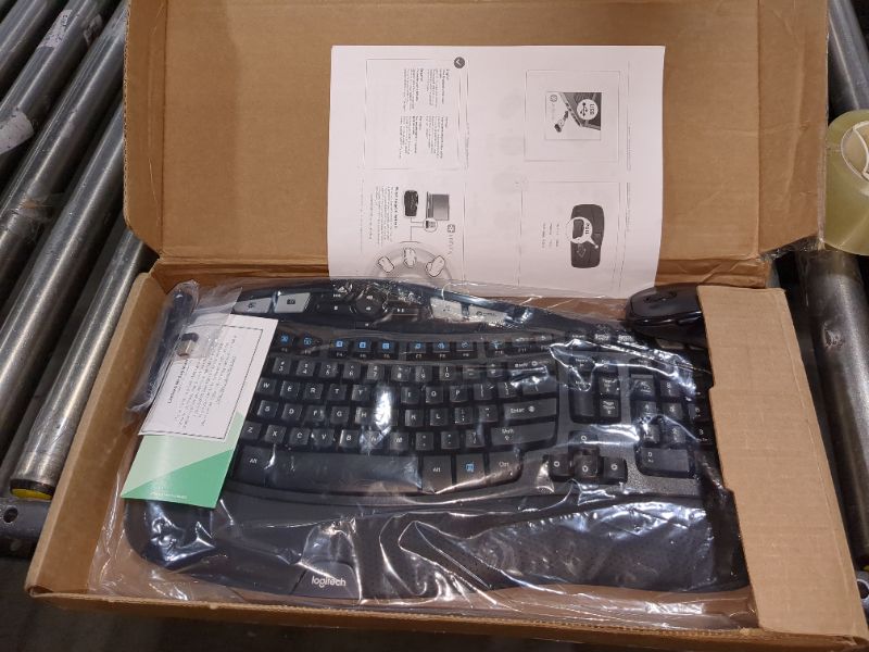 Photo 2 of Logitech MK570 Wireless Wave Keyboard and Mouse Combo, Black