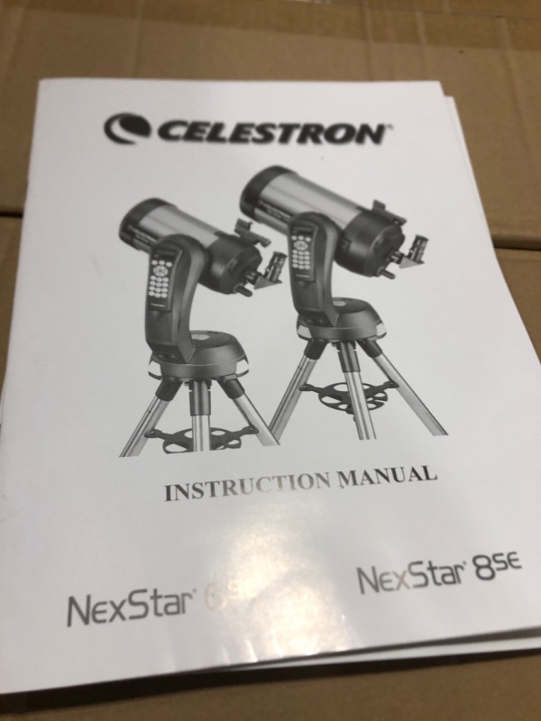 Photo 4 of Celestron - NexStar 8SE Telescope - Computerized Telescope for Beginners and Advanced Users - Fully-Automated GoTo Mount - SkyAlign Technology - 40,000+ Celestial Objects - 8-Inch Primary Mirror NexStar 8SE Computerized Telescope Telescope Only