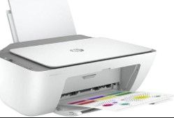 Photo 1 of HP DeskJet 2755e Wireless Color inkjet-printer, Print, scan, copy, Easy setup, Mobile printing, Best-for home, Instant Ink with HP+,white 