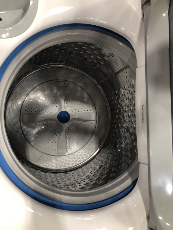 Photo 3 of GE Profile 5-cu ft High Efficiency Impeller Smart Top-Load Washer (White) ENERGY STAR
