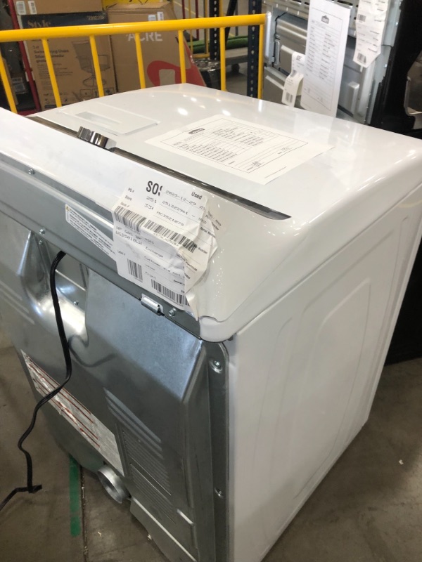 Photo 5 of Whirlpool 7-cu ft Gas Dryer (White)
