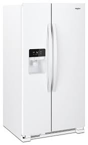 Photo 1 of Whirlpool 24.6-cu ft Side-by-Side Refrigerator with Ice Maker (White)
