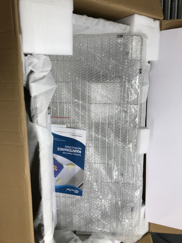 Photo 1 of 35 Kitchen Sink Undermount Stainless Steel - Sarlai 35 x 19 Inch Undermount Sink Big Single Bowl Stainless Steel 16 Gauge Under Counter Sinks Basin 35"x19"x10" Stainless Steel