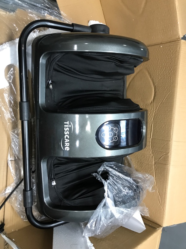 Photo 2 of ***NOT FUNCTIONAL - FOR PARTS - NONREFUNDABLE - SEE COMMENTS***
TISSCARE Shiatsu Massage Foot Massager Machine - Improves Blood Flow Circulation