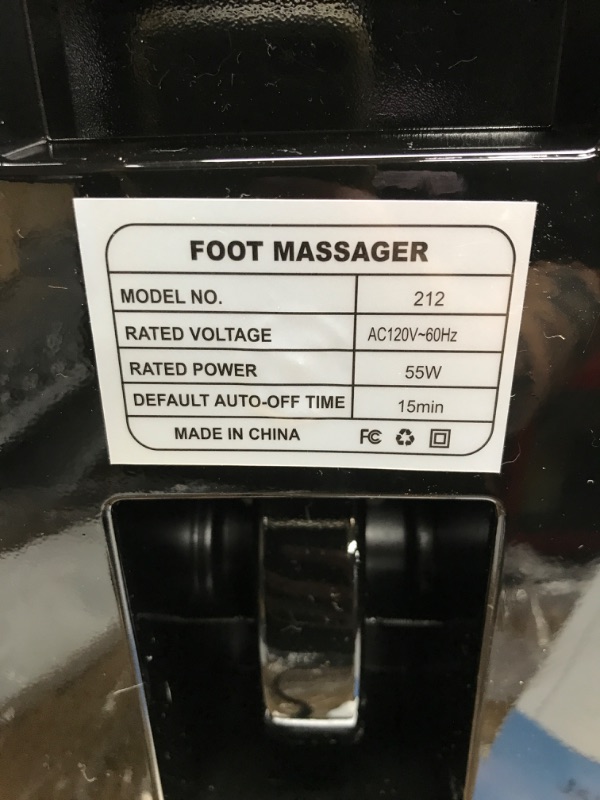 Photo 3 of ***NOT FUNCTIONAL - FOR PARTS - NONREFUNDABLE - SEE COMMENTS***
TISSCARE Shiatsu Massage Foot Massager Machine - Improves Blood Flow Circulation