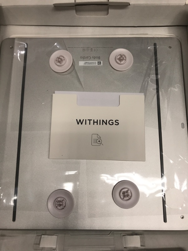 Photo 3 of ***USED - UNABLE TO TEST APP FUNCTIONALITY***
WITHINGS Body Comp - Scale for Body Weight and Complete Body Analysis, Wi-Fi & Bluetooth