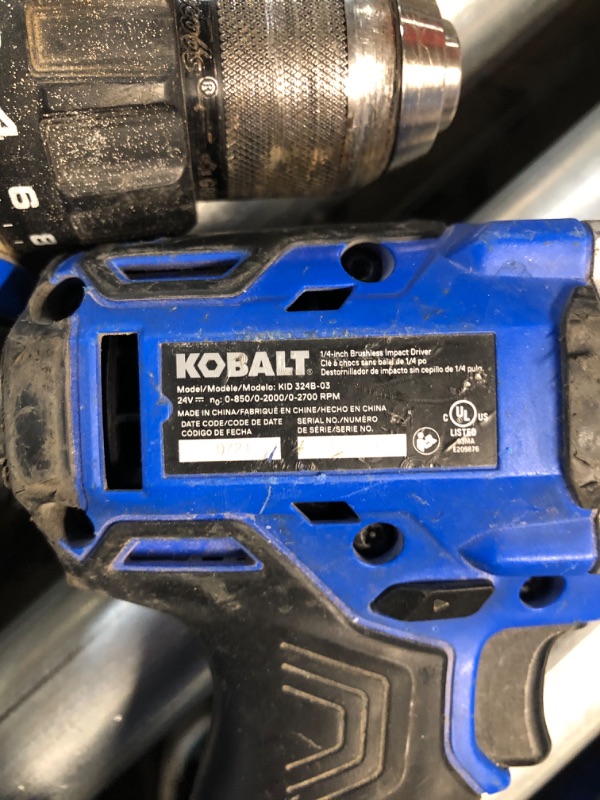 Photo 3 of (READ FULL POST) Kobalt Next-Gen 2-Tool Brushless Power Tools
