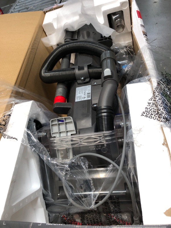 Photo 2 of ***HEAVILY USED AND DIRTY - SEE PICTURES - MISSING NUMEROUS PARTS - POWERS ON, UNABLE TO TEST FURTHER***
Hoover WindTunnel 2 Whole House Rewind Corded Bagless Upright Vacuum Cleaner with Hepa Media Filtration,UH71250, Blue Whole House Rewind WindTunnel 2