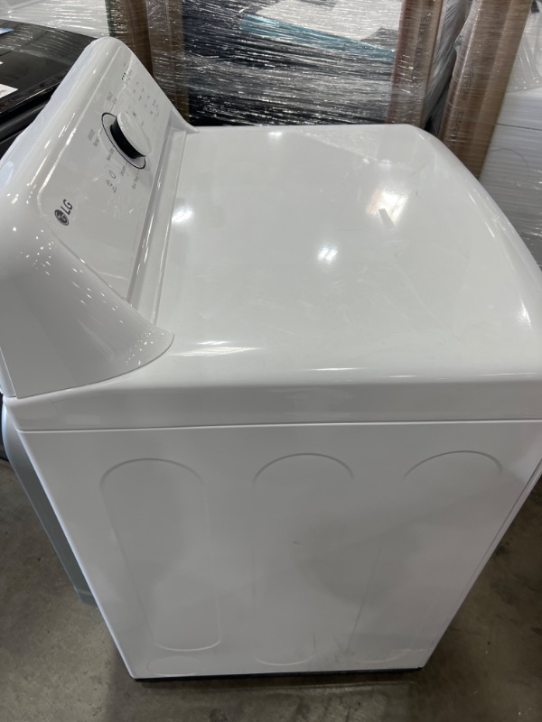 Photo 6 of LG 7.3-cu ft Electric Dryer (White) ENERGY STAR