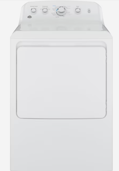 Photo 1 of GE 7.2-cu ft Electric Dryer (White)