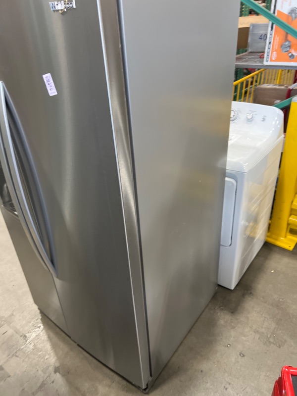 Photo 6 of Whirlpool 28.4-cu ft Side-by-Side Refrigerator with Ice Maker (Fingerprint Resistant Stainless Steel)