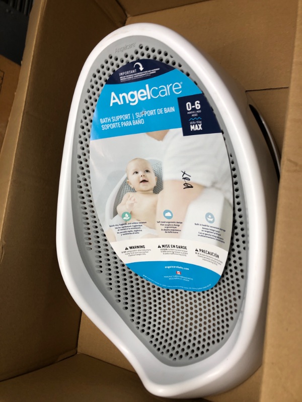 Photo 2 of Angelcare Baby Bath Support (Grey) | Ideal for Babies Less than 6 Months Old