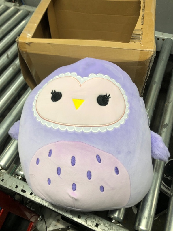 Photo 2 of Squishmallows Original 14-Inch Scarlito Purple Barn Owl - Large Ultrasoft Official Jazwares Plush