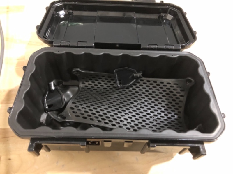 Photo 2 of Evergreen 57 Waterproof Dry Box Protective Case - Travel Safe/Mil Spec/USA Made - for Cameras, Phones, Ammo Can, Camping, Hiking, Boating, Water Sports, Knives, & Survival (Black)