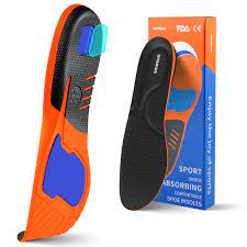 Photo 1 of Insoles for Men and Women, Smosun Plantar Fasciitis Medium Arch Support Shoe Inserts Insole, Cushion Shock Absorp Pain Relief Professional Sports Insoles for Running,Walking,Hiking,Work, heavy lifting