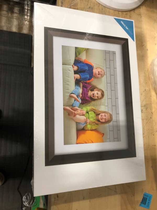 Photo 1 of Dragon Touch Digital Picture Frame WiFi 10 inch IPS Touch Screen HD Display, 16GB Storage, Auto-Rotate, Share Photos via App, Email, Cloud - Classic 10 Classic 10 White