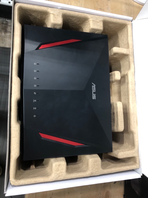 Photo 2 of ASUS AC2900 WiFi Gaming Router (RT-AC86U) - Dual Band Gigabit Wireless Internet Router, WTFast Game Accelerator, Streaming, AiMesh Compatible, Included Lifetime Internet Security, Adaptive QoS