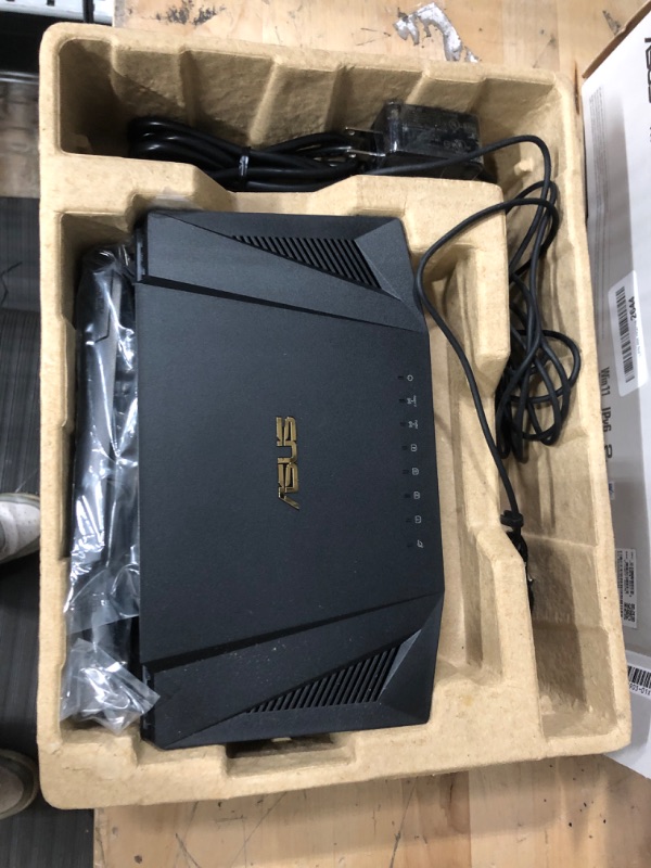 Photo 2 of ASUS RT-AX3000 Dual Band WiFi 6 Extendable Router, Subscription-free Network Security, Instant Guard, Advanced Parental Controls, Built-in VPN, AiMesh Compatible, Gaming & Streaming, Smart Home, USB