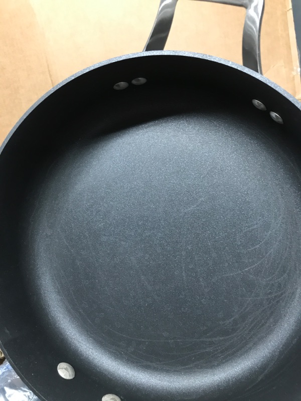 Photo 1 of Calphalon 10-Piece Pots and Pans Set, Nonstick Kitchen Cookware with Stay-Cool Stainless Steel Handles, Dishwasher and Metal Utensil Safe, PFOA-Free, Black 10-Piece Hard-Anodized Nonstick Cookware Set