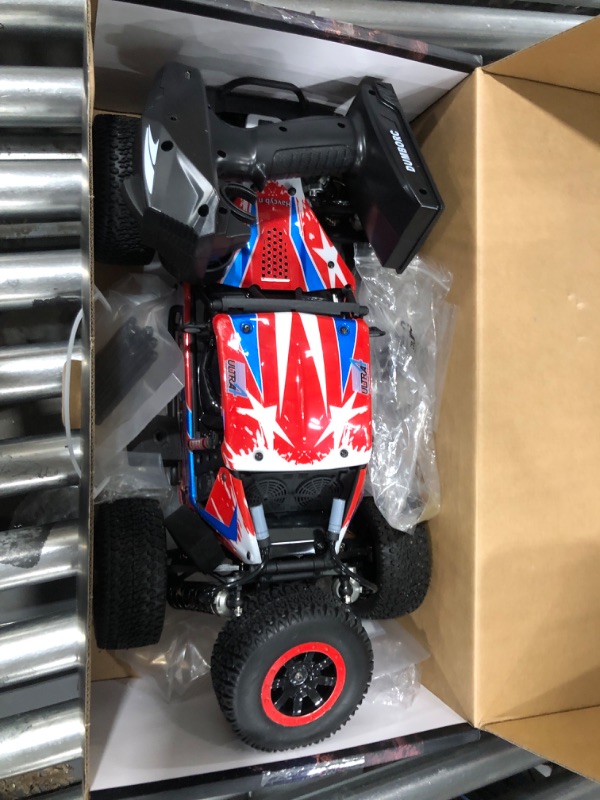 Photo 2 of havcybin 1/10 Scale 4WD Desert Buggy RTR RC Sport Car, 55Km/H Racing Truck Remote Control Model Car RTR Kit Toys for Adults (HAV-10-Red)