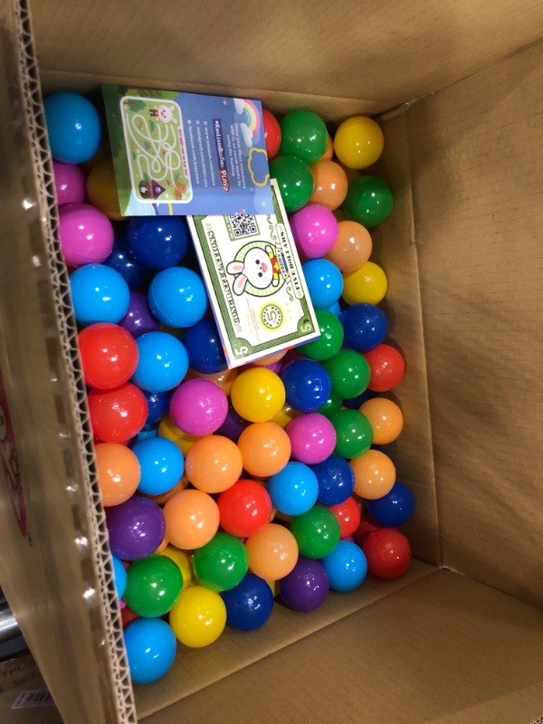 Photo 2 of (JUST THE BALLS)Playz Toddler Playhouse Jungle Gym Play Tent and 500 Ball Pit Balls Bundle