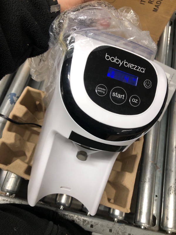 Photo 3 of Baby Brezza Formula Pro Mini Baby Formula Maker – Small Baby Formula Mixer Machine Fits Small Spaces and is Portable for Travel– Bottle Makers Makes The Perfect Bottle for Your Infant On The Go Formula Pro Mini Dispenser Machine1025807244
