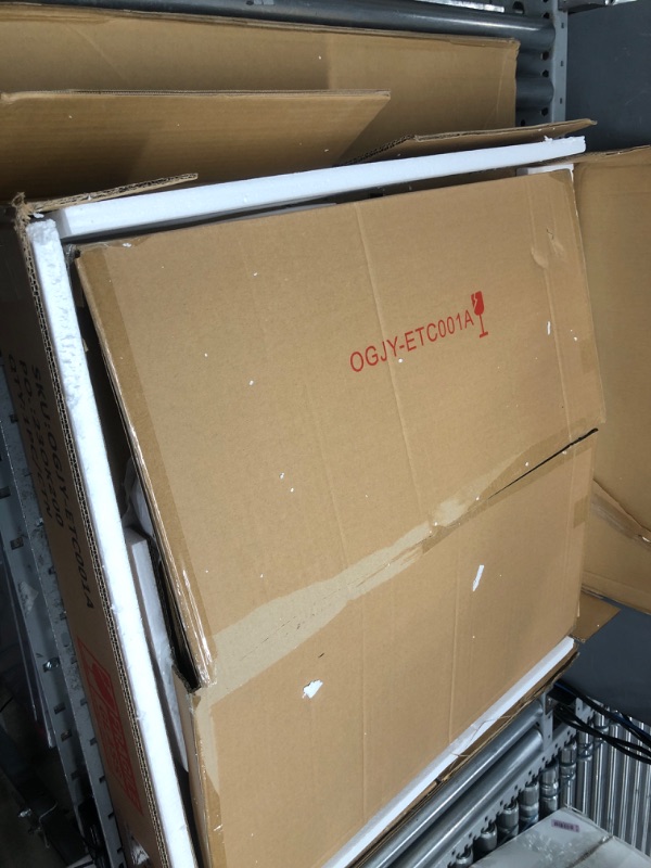 Photo 1 of OIOG Glass Round End Table, Living Room Side Table for Small Space, Modern End Table with Tempered Glass Tabletop, Contemporary Side End Table, Chrome Finish