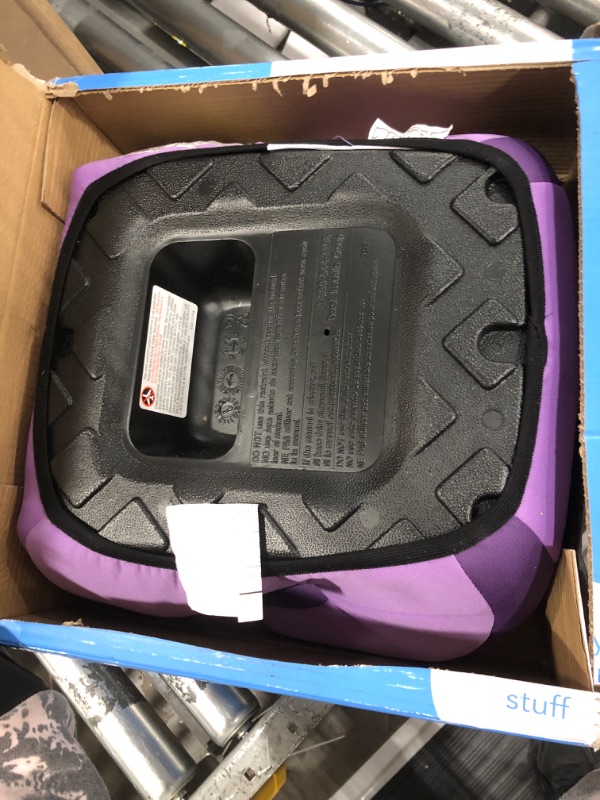 Photo 2 of Cosco Topside Booster Car Seat - Easy to Move, Lightweight Design (Grape), 1 Count (Pack of 1)