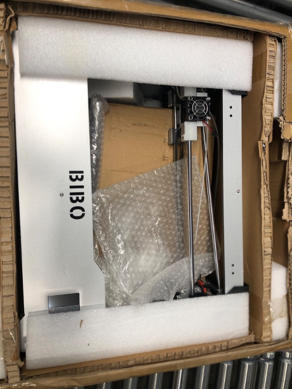 Photo 2 of ***see notes***BIBO 3D Printer Dual Extruder Sturdy Frame WiFi Touch Screen Cut Printing Time in Half Filament Detect Demountable Glass Bed