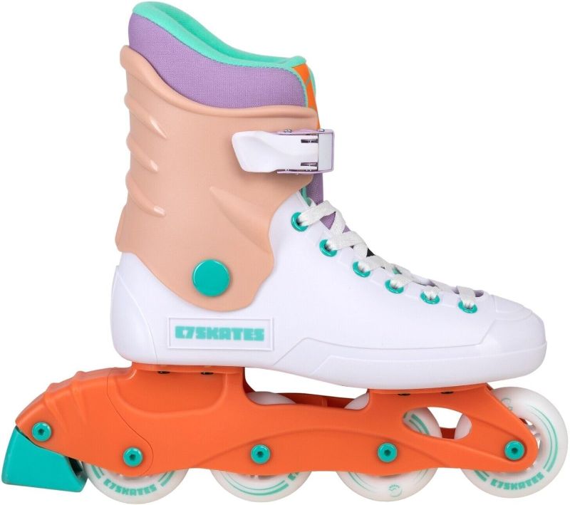 Photo 1 of **MINOR DAMAGE PREV USED**
C SEVEN C7skates Nostalgic Adult Inline Skates Women's 6 / Men's 5