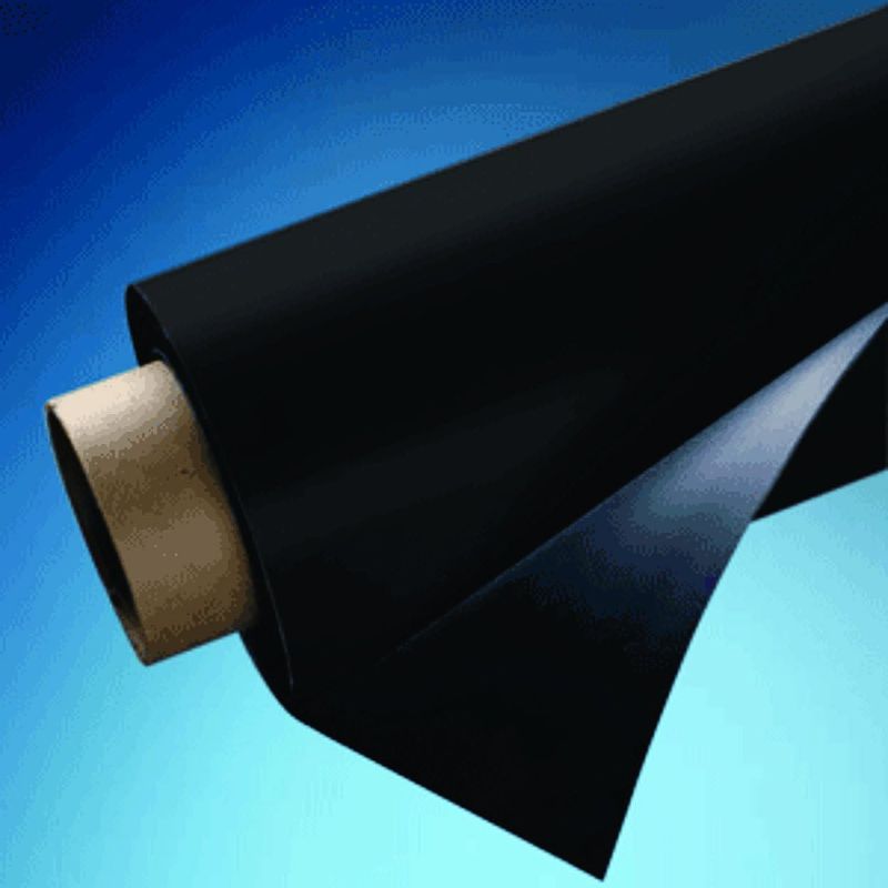 Photo 1 of 24" X 5' Roll Magnetic Sheeting - Black Vinyl