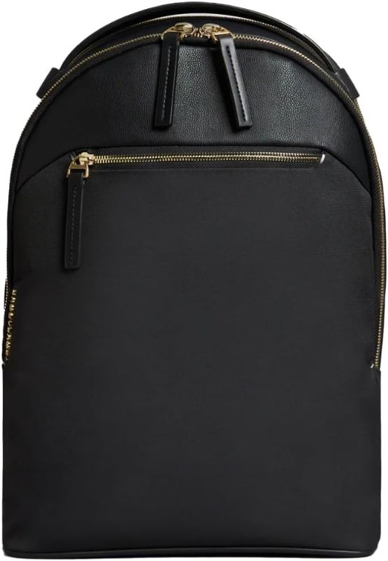 Photo 1 of Troubadour Ember Backpack - Waterproof, Lightweight, Durable - Padded 16" Laptop Pocket - Breathable Back Panel - Ergonomic Design - Trolley Sleeve - Luxurious Grab Handle - Black
