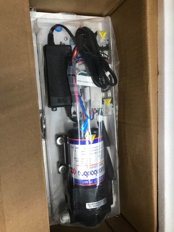 Photo 3 of SimPure Alkaline UV Reverse Osmosis System, NSF/ANSI 58 Certified, Tankless RO Water Filter System 400 GPD, pH+ Remineralization Water Filtration Under Sink, BPA Free, Built-in Pump Alkaline Water (T1-400ALK)