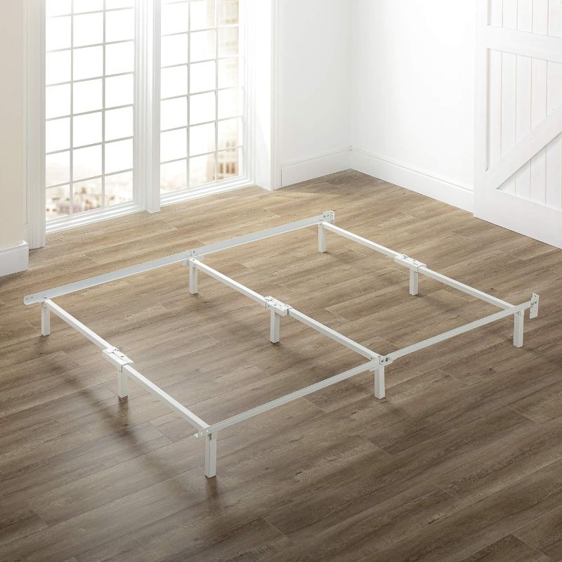 Photo 1 of 
ZINUS Compack Metal Bed Frame, Full/Queen/King, Black
Color:White
Size:Queen
Style:Bed Frame Only
