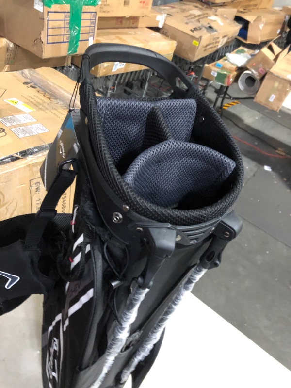 Photo 4 of **MINOR DAMAGE**
Callaway Golf Chev Stand Bag 
Black/Charcoal/White