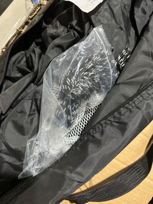 Photo 1 of Golf Net, One Key Pull Expansion Design 10x7.5 Ft Golf Practice Net with Golf Mat, All in 1 Golf Gifts for Men Backyard Driving Chipping, Golf Accessories for Men with Target/Mat/Balls/Tee/Bag One Key Expand Golf Practice Net