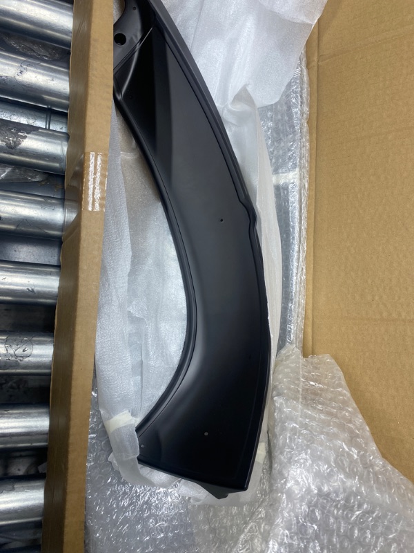 Photo 1 of Front Spoiler Lip for Tesla Model Y, Matte Black OEM Bumper Guard Protection Fit Tesla Model Y Exterior Accessories