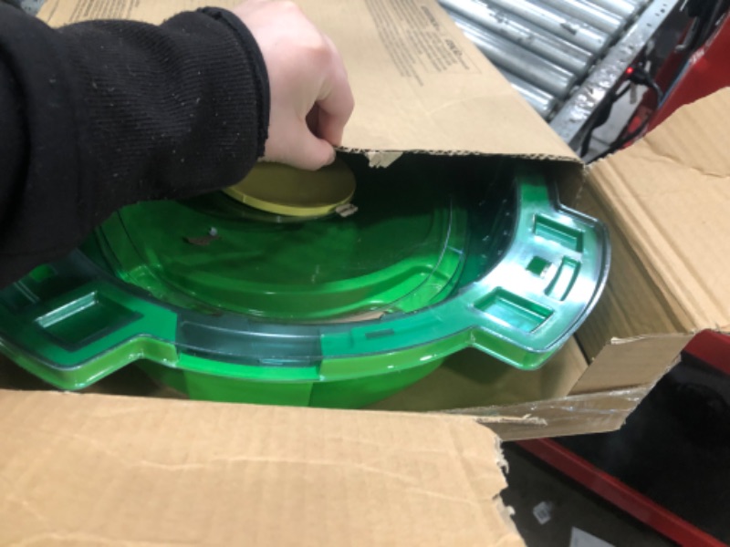 Photo 2 of BEYBLADE Burst QuadDrive Interstellar Drop Battle Set, Set Stadium, 2 Battling Tops and 2 Launchers, Toys for 8 Year Old Boys & Girls & Up