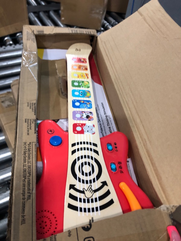 Photo 2 of Baby Einstein Together in Tune Guitar? Safe Wireless Wooden Musical Toddler Toy, Magic Touch Collection, Age 6 Months+ Connected Guitar